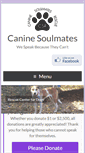 Mobile Screenshot of caninesoulmates.com